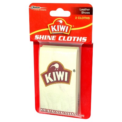 KIWI Shoe Shine Cloths 2ct, Beige