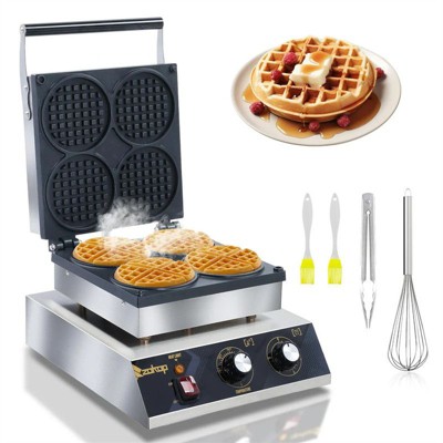 Winado 4 Grids 1750W 110V Electric Non-Stick Belgian Waffle Maker