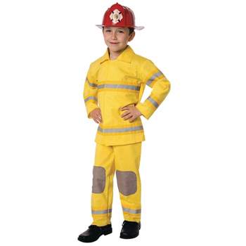 Living Fiction Boys' Firefighter Costume