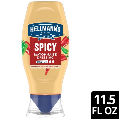 Hellmann's Spicy Mayonnaise Dressing - 11.5 Fl Oz : Target
