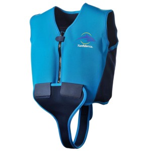 Konfidence Youth Learn to Swim Buoyancy Jacket in Blue - 1 of 4