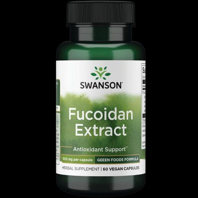 Swanson Fucoidan Extract 500 mg 60 Veg Caps.