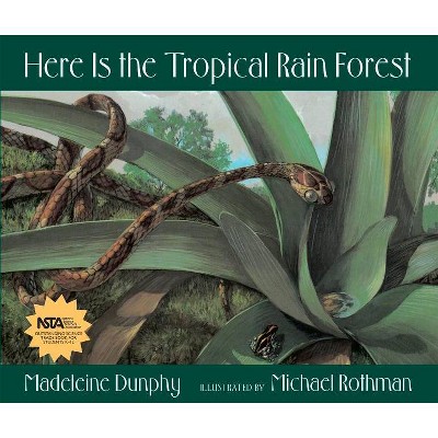 Here Is the Tropical Rain Forest - (Web of Life) by  Madeleine Dunphy (Paperback)