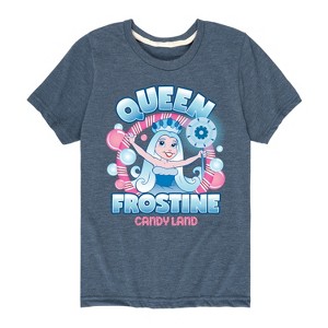 Boys' - Candy Land - Queen Frostine Short Sleeve Graphic T-Shirt - 1 of 4