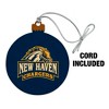 New Haven Primary Logo Wood Christmas Tree Holiday Ornament - 2 of 4