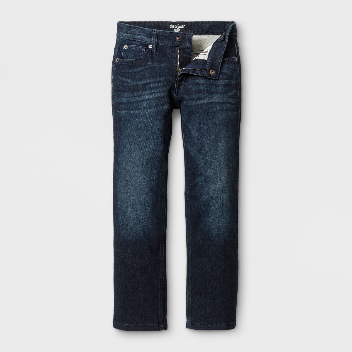 Boys' Stretch Straight Fit Jeans - Cat & Jack™ - thumbnail 6