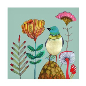 Trademark Fine Art -Sylvie Demers 'My Heart Of Gold' Canvas Art - 1 of 4