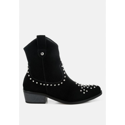 Rag Co Womens Hira Studs Embellished Cowboy Boots 8 Target