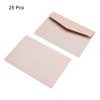 Unique Bargains Greeting Note Birthdays Weddings Blank Invitations Envelopes 25 Pcs - 3 of 4