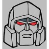 Men's Transformers Megatron Face Outline T-Shirt - 2 of 4