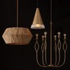 Capital Lighting Avant 1 - Light Pendant in  Aged Brass, Black - 3 of 4