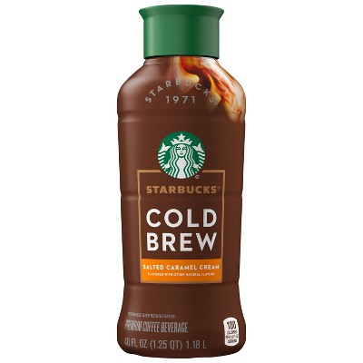Starbucks Salted Caramel Cream Cold Brew - 40 fl oz