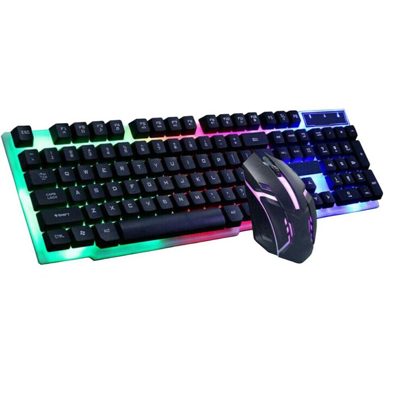 SANOXY Rainbow Gaming Keyboard and Mouse Mechanical Feel Led Light Backlit, 2 of 7