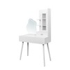 NicBex Makeup Vanity Desk with Mirror and Lights,Makeup Table with Drawers for Bedroom - 4 of 4