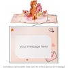 Paper Love 3D Love Bear Pop Up Card, For Valentines Day or All Occasions - 100% Recycled and Eco-Friendly, 8" x 6" - 4 of 4