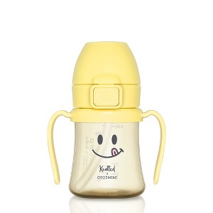 Grosmimi PPSU Straw Cup with Flip Top - 6oz (200ml) - 1 of 4