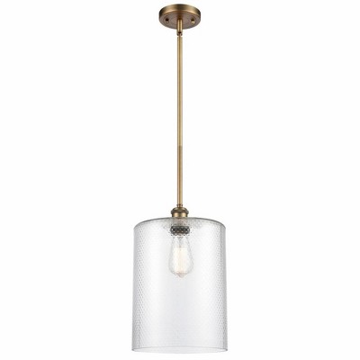 Cobbleskill - 1 Light Stem Hung Mini Pendant In Industrial Style-14 Inches Tall and 9 Inches Wide