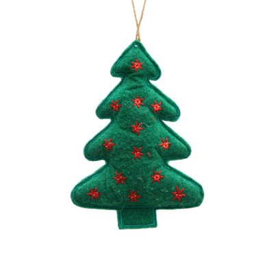 Acoinel Fabric Christmas Tree Ornament for Holiday