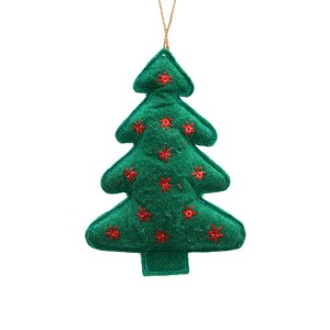 Acoinel Fabric Christmas Tree Ornament for Holiday - 1 of 4