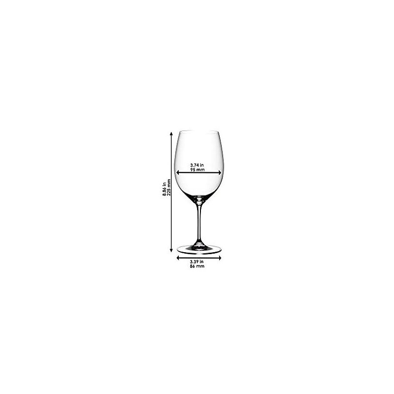 Riedel Vinum Cabernet/Merlot Wine Class, Set of 2, 4 of 8