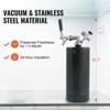 VEVOR Beer Growler Tap System, 128Oz 4L Mini Keg, 304 Stainless Steel Pressurized Beer Growler with Pressure Display, CO2 Regulator Faucet, Black - 4 of 4