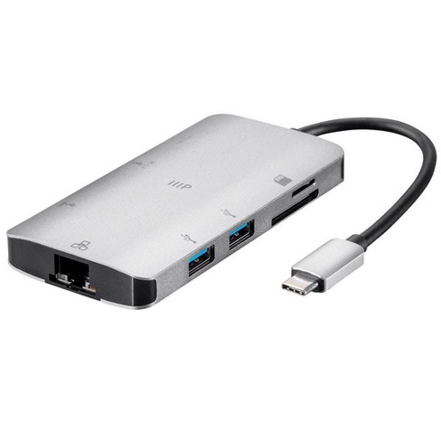 onn. 3-in-1 USB-C Adapter with 100W USB-C Power Delivery, USB 3.0 and 4K  HDMI Compatible