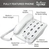Tyler Telephone for Seniors - Large Button Landline Phone for Elderly with Speaker - 2 of 3