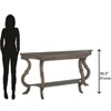 Hekman Sofa Table With Shaped Legs 23508 Lincoln Park - 2 of 2