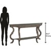 Hekman Sofa Table With Shaped Legs 23508 Lincoln Park - image 2 of 2