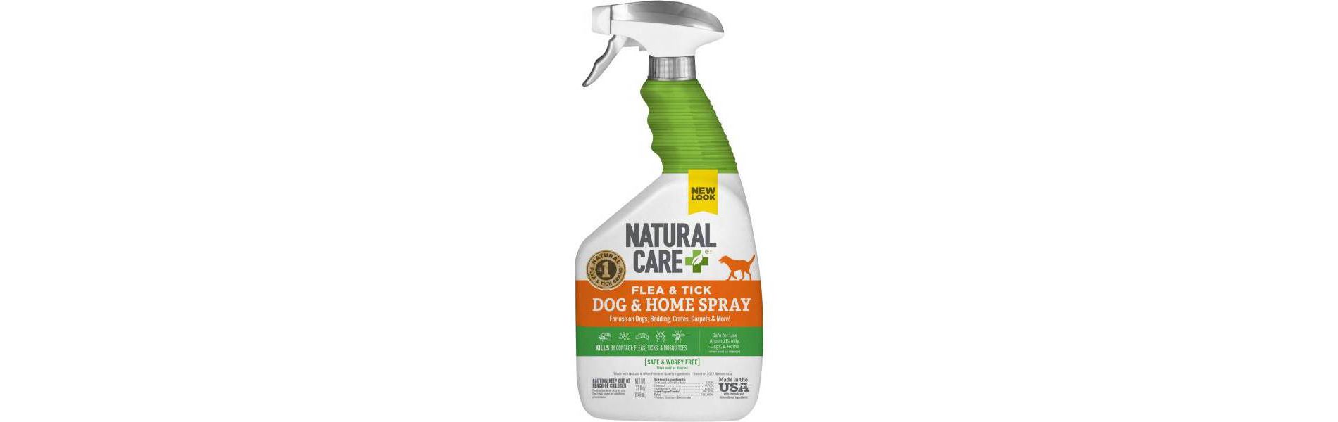 Care Flea & Tick Home Spray Bottle for Cats and Dogs - 32 fl oz: Whole Body Topical Insect Treatment