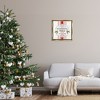Stupell Industries Festive Holiday Rustic Stripes, 25" x 25" - 2 of 4