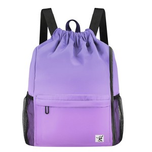 Narwey Waterproof Drawstring Bag, Gym Bag Sackpack Sports  display picture 1
