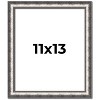 PosterPalooza | Photo Size Slim Profile Silver Frame - UV Acrylic, Foam Board Backing, Hanging Hardware - 2 of 4