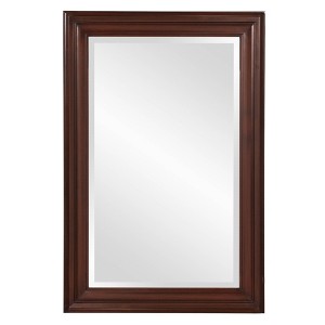 Howard Elliott George Wood Framed Wall Mirror - 1 of 4
