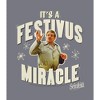 Women's Seinfeld Frank Costanza It's a Festivus Miracle Snow T-Shirt - 2 of 4