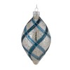 Melrose Glitter Net Glass Ball Ornamnet (Set of 6) - 4 of 4