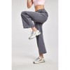 Clotth Women's Loose Straight Outdoor Sports Pants - Low-Rise Drawstring Wide-Leg Casual Pants, Reflective Trendy Cargo Pants - 4 of 4