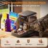 Oneisall PF06 WiFi Cat Feeder - 3L, 100-Day Battery, App Control for Large Kibble - 4 of 4