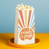 Big Dot of Happiness Here Comes the Son Ready to Pop Popcorn Bags, Baby Shower Favor Snack Treats, Free-Standing Individual White Paper Bags - 25 Ct - 2 of 4