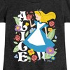 Girls' - Disney - Alice In Wonderland Fitted Short Sleeve Graphic T-Shirt - 2 of 4