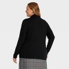 Women's Slim Fit Long Sleeve Turtleneck T-Shirt - Ava & Viv™ - image 2 of 3