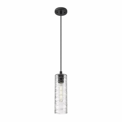Crown Point - 1 Light Cord Pendant In Industrial Style-13.25 Inches Tall and 3.88 Inches Wide