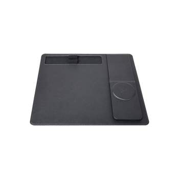 SaharaCase Office Mouse Pad with Wireless Charging Black (DA00004)