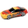 1990 Nissan 240SX Custom Golden Yellow with Bright Red Flames "Smoke Show" 1/64 Diecast Model Car by Johnny Lightning - 2 of 3