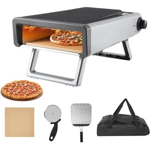 12" Outdoor Pizza Oven, Portable Gas Pizza Maker with Accessories for Backyard, Camping & Picnics, Reaches 950°f - 1 of 4