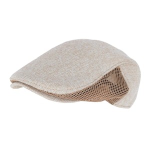 CTM Men's Mesh Melange Breathable Ivy Cap - 1 of 3