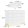 8 Drawer Dresser for Bedroom with Deep Drawers - 2 of 4