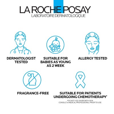 La Roche Posay Lipikar AP+ Face Wash - 13.52 fl oz: Moisturizing, Paraben-Free, For Sensitive, Very Dry Skin