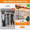 Drywall Lift 16 FT, Drywall Jack Lift for Ceiling, 360° Adjustable Drywall Panel Hoist, 150LBS Heavy Duty Drywall Lifter, Foldable Sheetrock Lift - 4 of 4