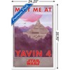 Trends International Star Wars: Yavin 4 - Meet Me At Yavin 4 Framed Wall Poster Prints - 3 of 4